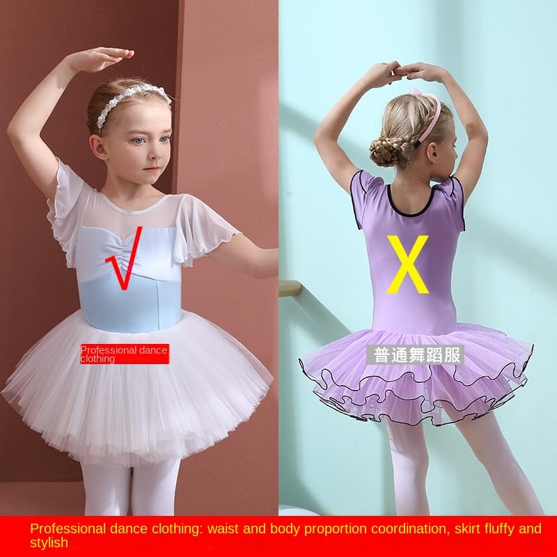 Costume Carnevale Per Bambini Inhzoy Costume Natalizio Vestito Balletto Bambina Ragazza Costume Costume Babbo Natale Tutù - 4