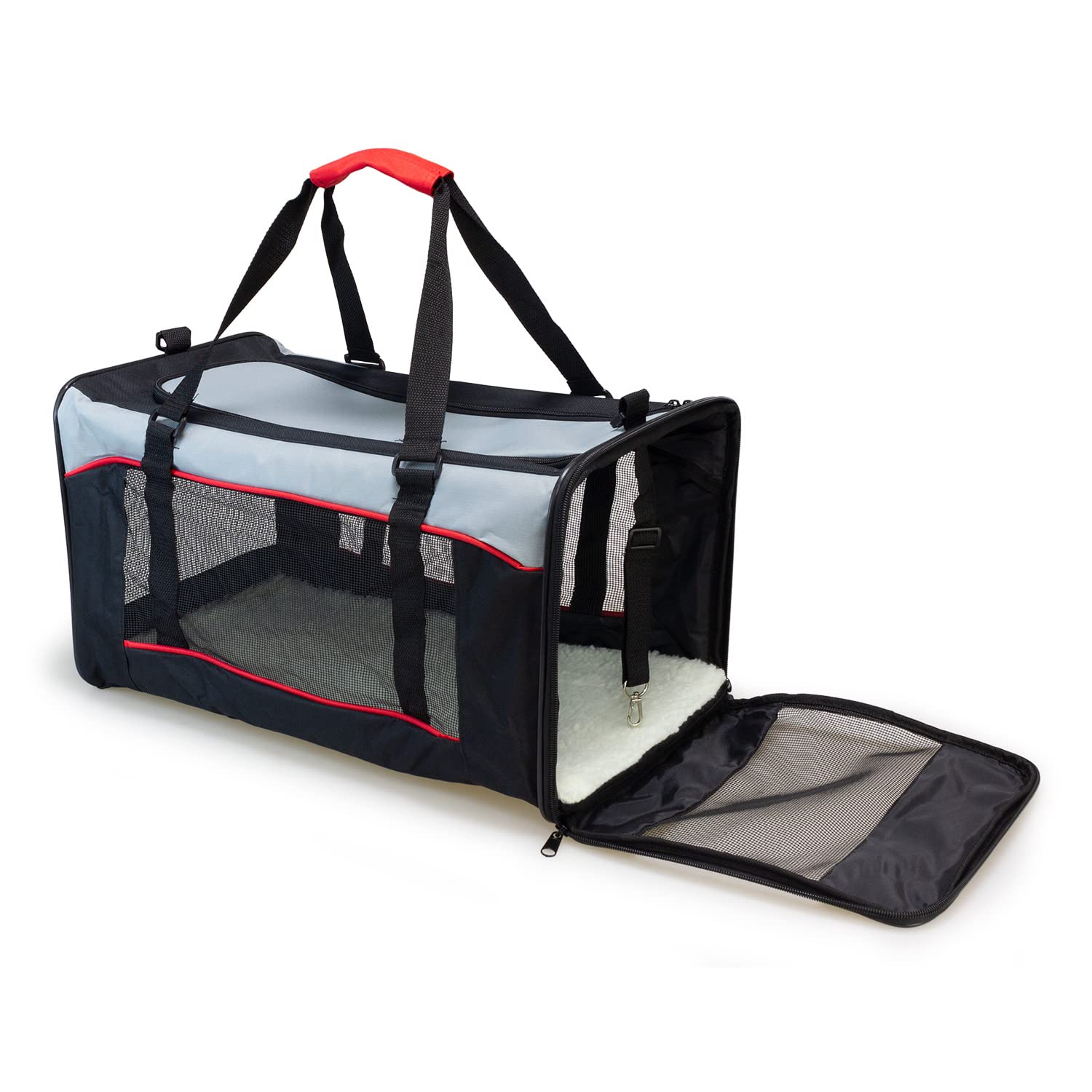 Arquivet Deluxe Pet Carrier Bag - Tall M - 46 x 25.5 x 26.5 cm - Carrier for Dogs and Cats - Carrier Bag Puppies and Small Animals - Image 2