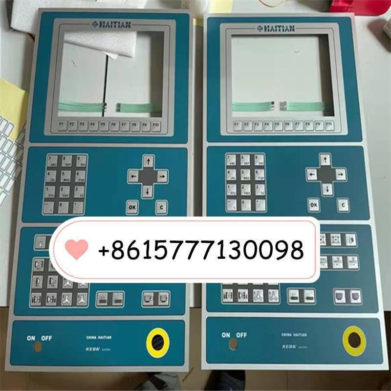 Generic 1 Piece Injection Molding Machine Computer Button Film Key Board K2-200 OP341/Y