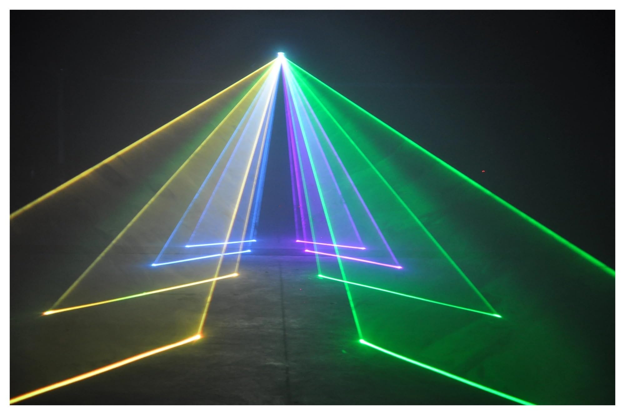 Luci per Feste, Proiettore di controllo musicale DMX512 con effetto di scansione animato a colori a colori da 5 W RGB Bar interno for feste da discoteca DJ