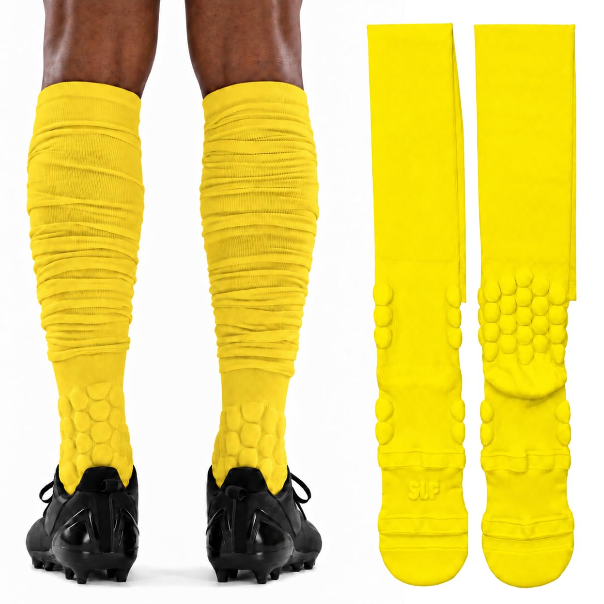 SLEEFS Padded Football Socks for Anti-Blister and Cleat-Ready Fit