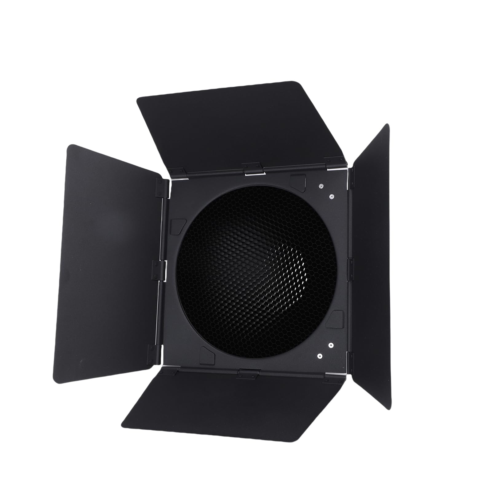 Kit para Puerta de Granero con Montaje Bowens con Reflector, Rejilla de Panal de 60°, 5 Filtros Magnéticos de Gel de Color para Luz Estroboscópica de Estudio, Juego de