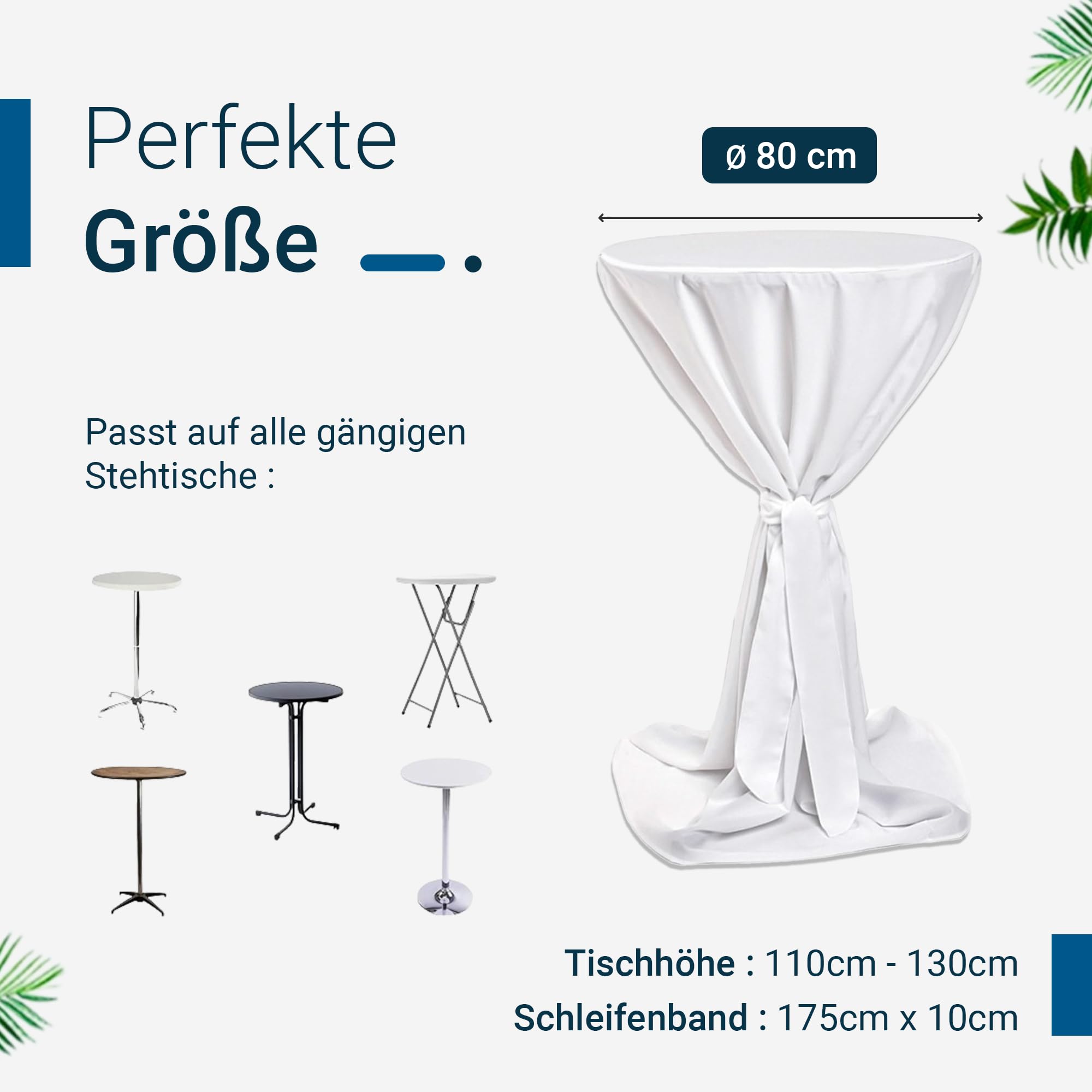 TexDeko Hussen für Bierzeltgarnitur 3TLG Set TexDeko Hussen für Bierzeltgarnitur 3TLG Set