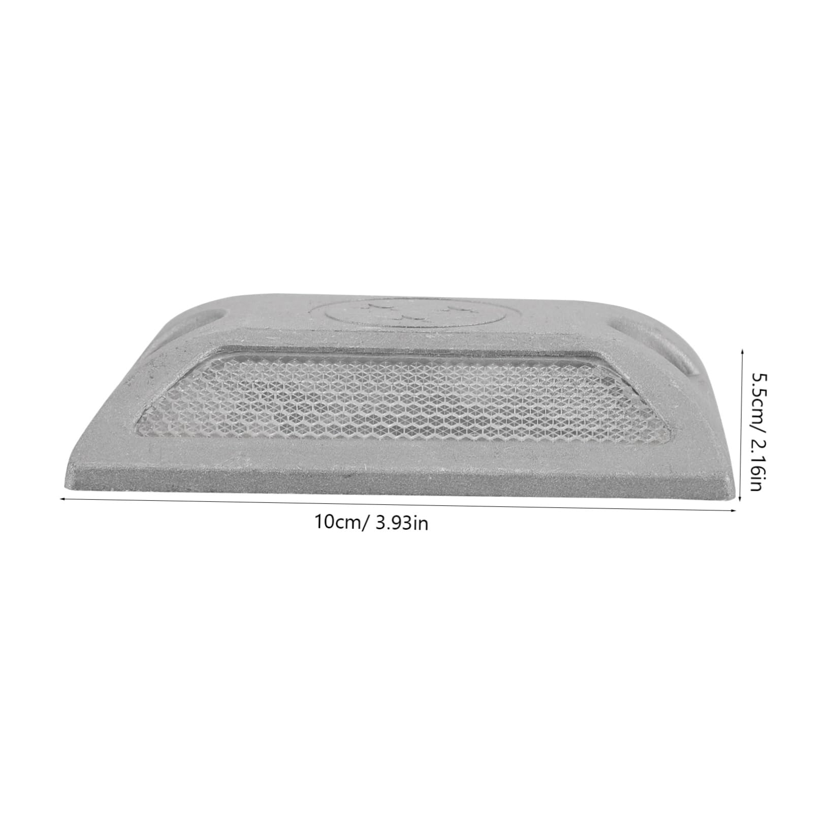 Abaodam Reflective Road 2 Pack Cast Aluminum Markers for Driveway Sports Area Hunting Safety