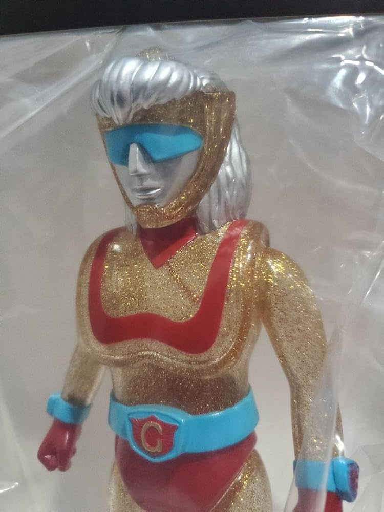 ギガブレイン ゴッドマン クリア ラメ入り版 ソフビ Amazon