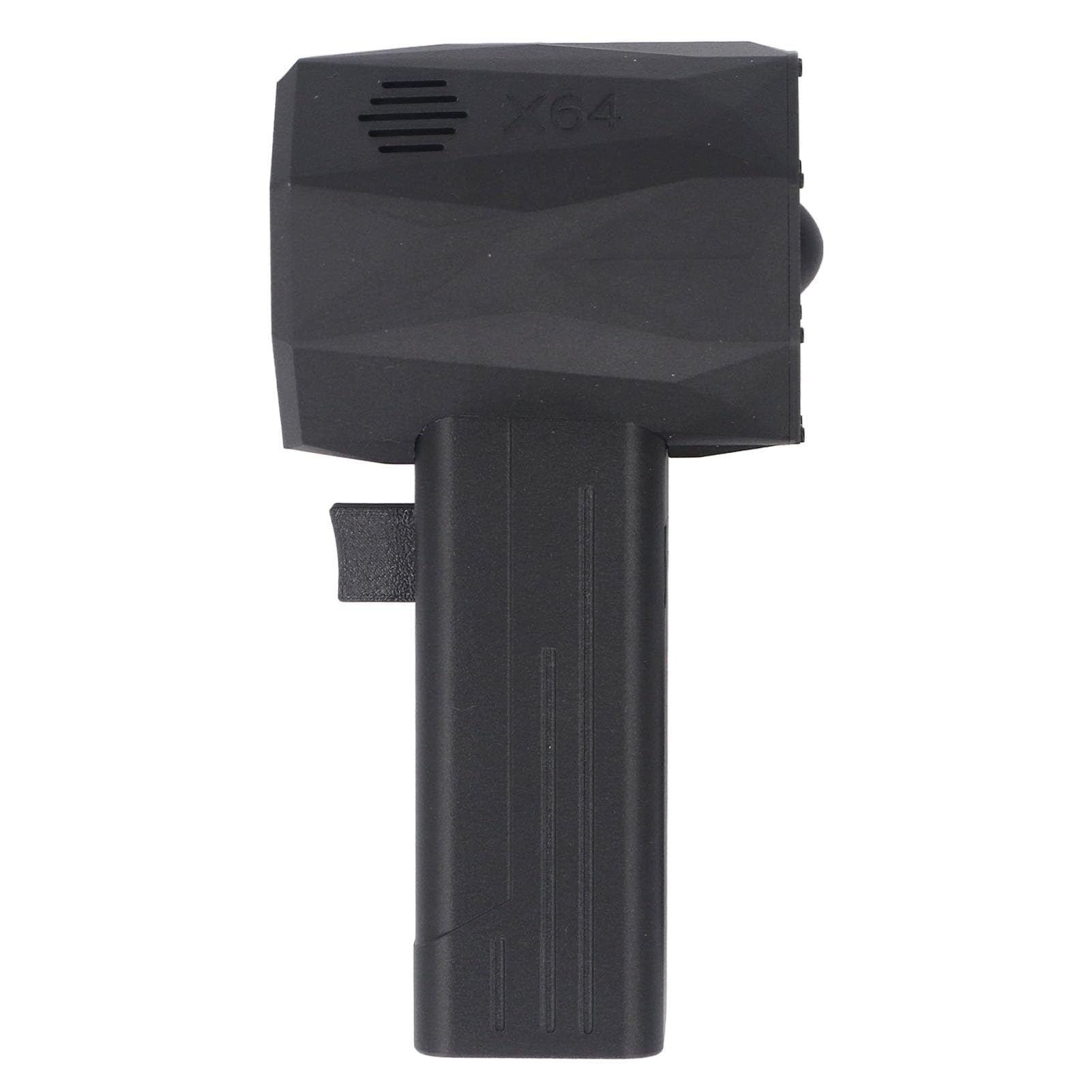 Dmuchawa strumieniowa X64 Pro 64 mm bezszczotkowy silnik turbowentylatorowy z kompozytowym materiałem z włókna węglowego, czarna, do usuwania pyłu przemysłowego, prędkość wiatru (Czarny)