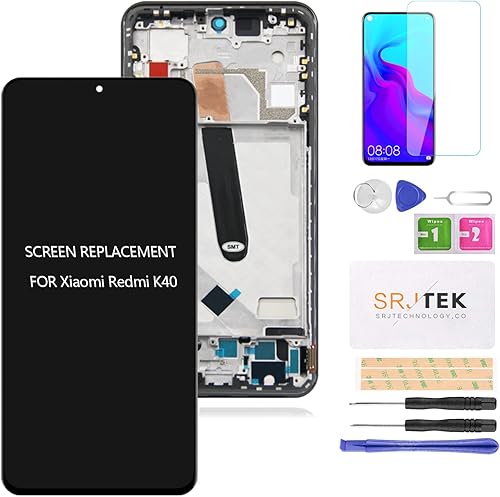 Original para Xiaomi Redmi K40 reemplazo de pantalla para Redmi K40 LCD de repuesto para digitalizador Redmi K40 para diaplay M2012K11AC de montaje