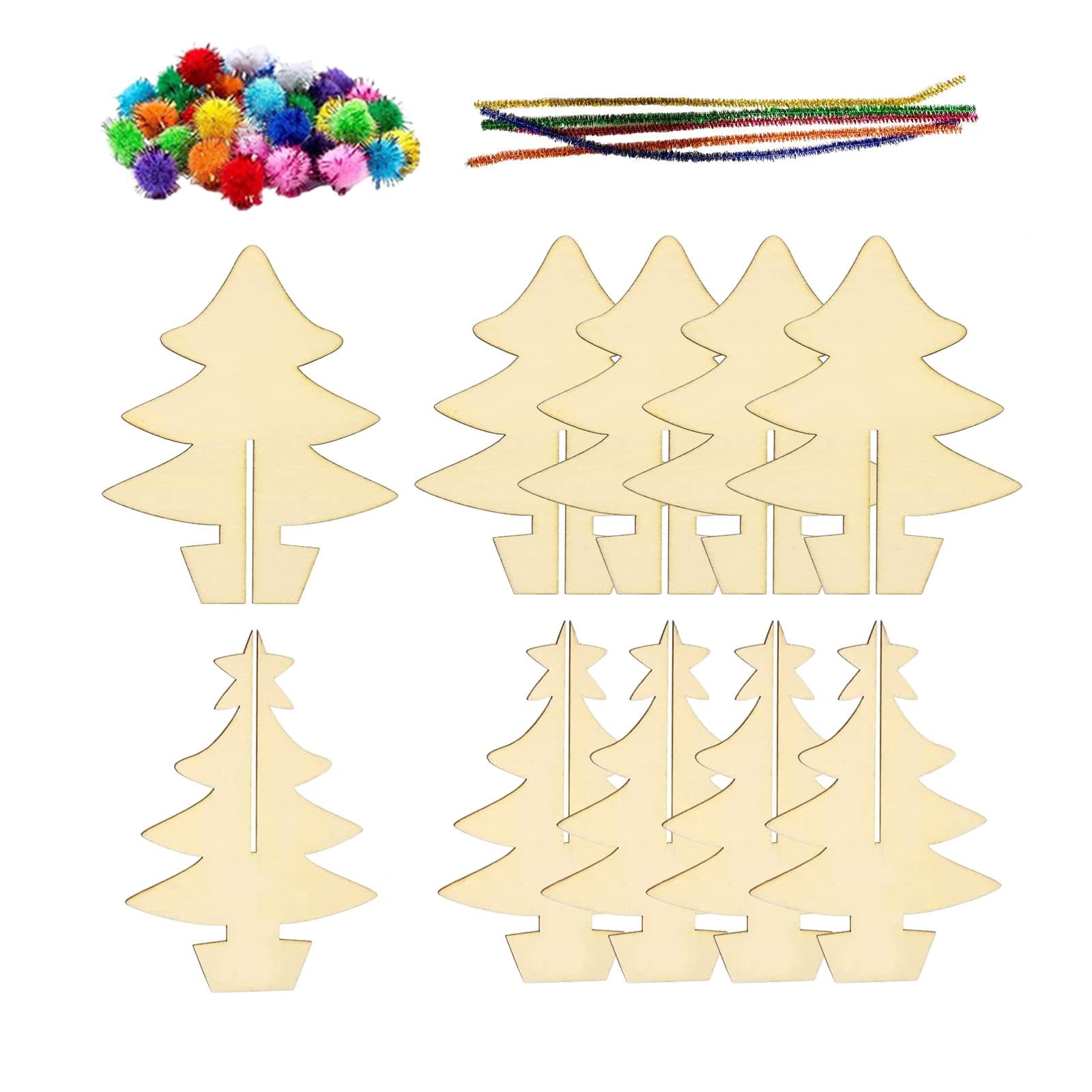 Amazon | Eigell クリスマスツリー木材スライスペイントセット/DIY Amazon | Eigell クリスマスツリー木材スライスペイントセット/DIY