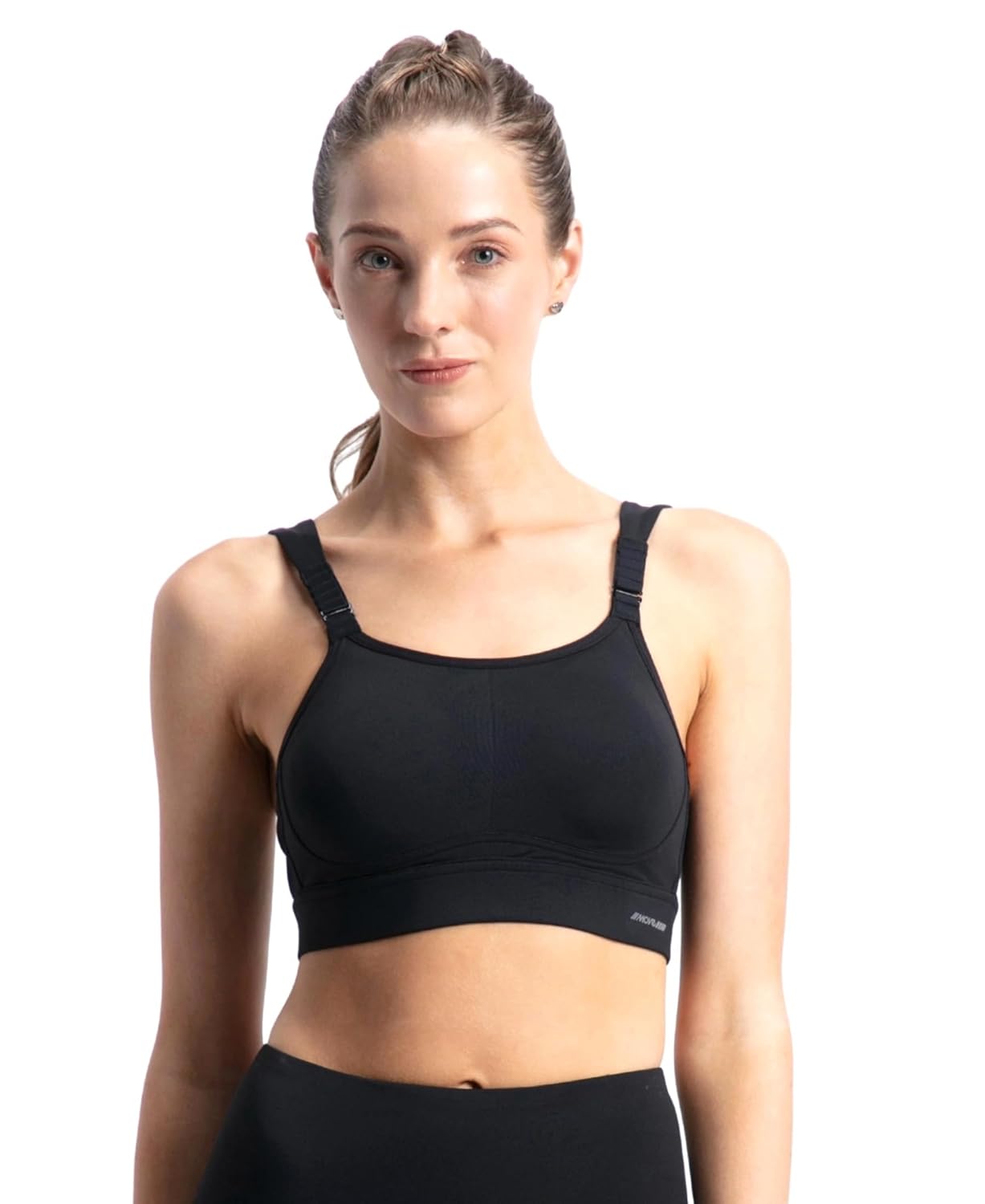 Jockey MI16 Women’s Wirefree Padded Soft Touch Microfiber Elastane Stretch Full Coverage Racerback Sports Bra with StayDry Treatment Jockey MI16 Women’s Wirefree Padded Soft Touch Microfiber Elastane Stretch Full Coverage Racerback Sports Bra with StayDry Treatment