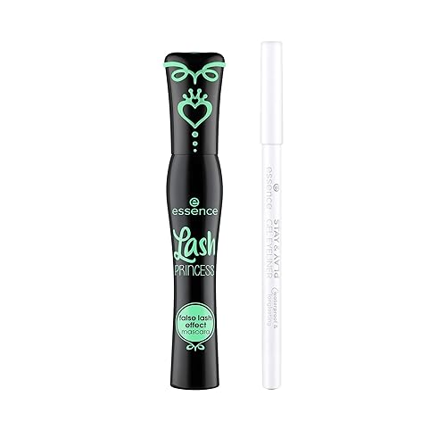 essence | Lash Princess False Lash Effect Mascara & Stay & Play Gel Eyeliners 04 Ice Ice Baby Bundle | Vegano y libre de crueldad