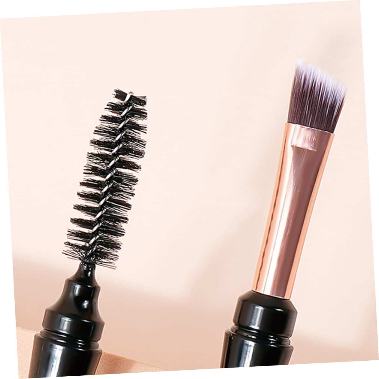 Ipetboom 30pezzi Pennelli Per Sopracciglia e Ciglia Pennelli Doppi Con Coperchio Per Trucco Occhi Strumenti Versatili Per Bellezza e Precisione Nel Trucco Per Sopracciglia e Applicazione