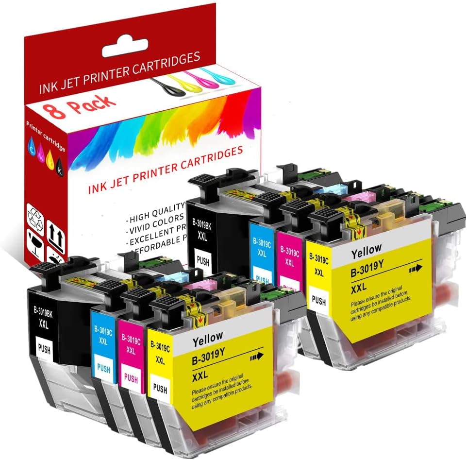 Wiprint LC3019 XXL LC3017 XXL Compatible Ink Cartridge for Brother 3019
