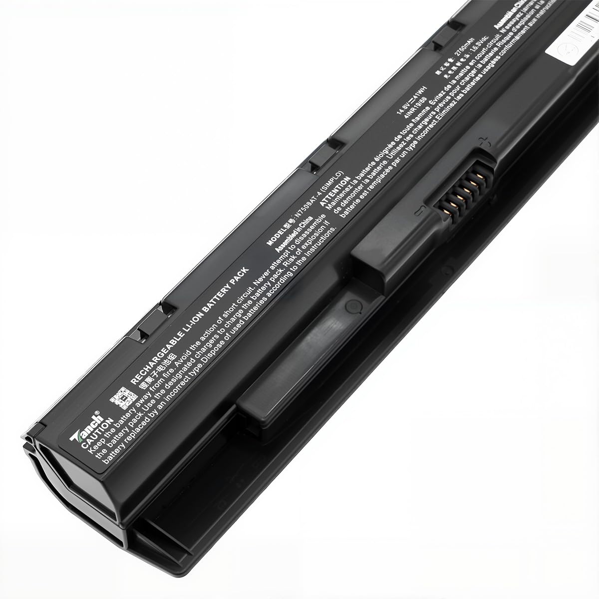 Batterie d'ordinateur portable N750Bat-4 6-87-NH50S-41D00 pour Terra 1715v Terra Mobile 1516 1515 MediaBook Okeanos NJ51C 14,6 V 2750 mAh 41 W