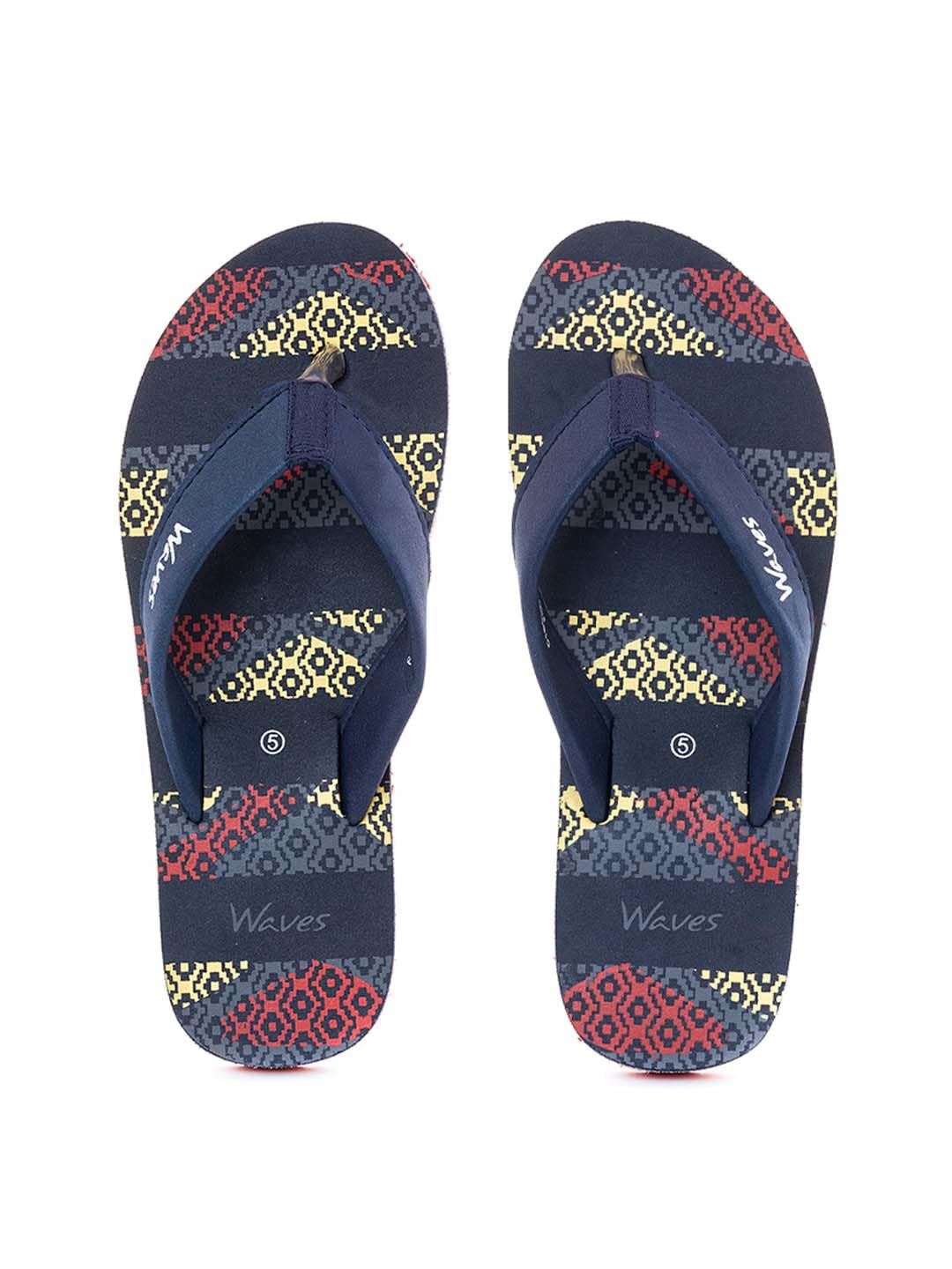 Khadims Waves Navy Indoor Slippers for Women (5199389) (B0CX58HLT3) Amazon Price History, Amazon Price Tracker