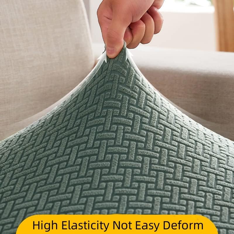 Miniatura 8 de Funda universal para sofá, funda de sofá resistente al desgaste, funda de sofá modular en forma de L, funda para sillón con cojines separados, alta