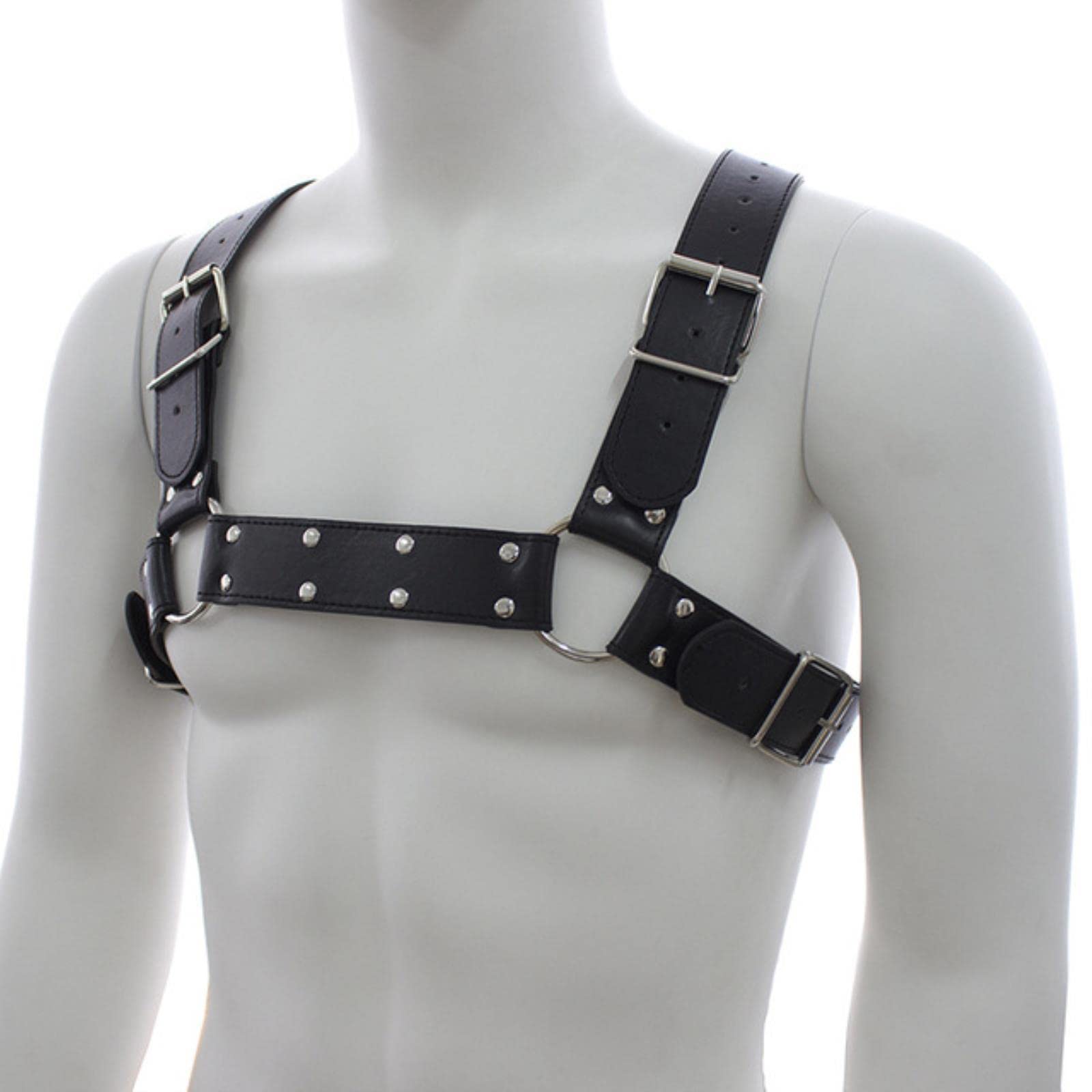 Harnais De Poitrine En Cuir Bondage Masculin - Ceinture De Retenue Fétiche, Neuf Avec étiquettes