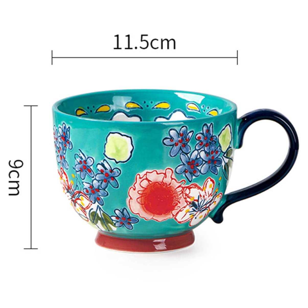 Amazon.co.jp: [ロトンシハイ] マグカップ おしゃれ 陶器 大きい