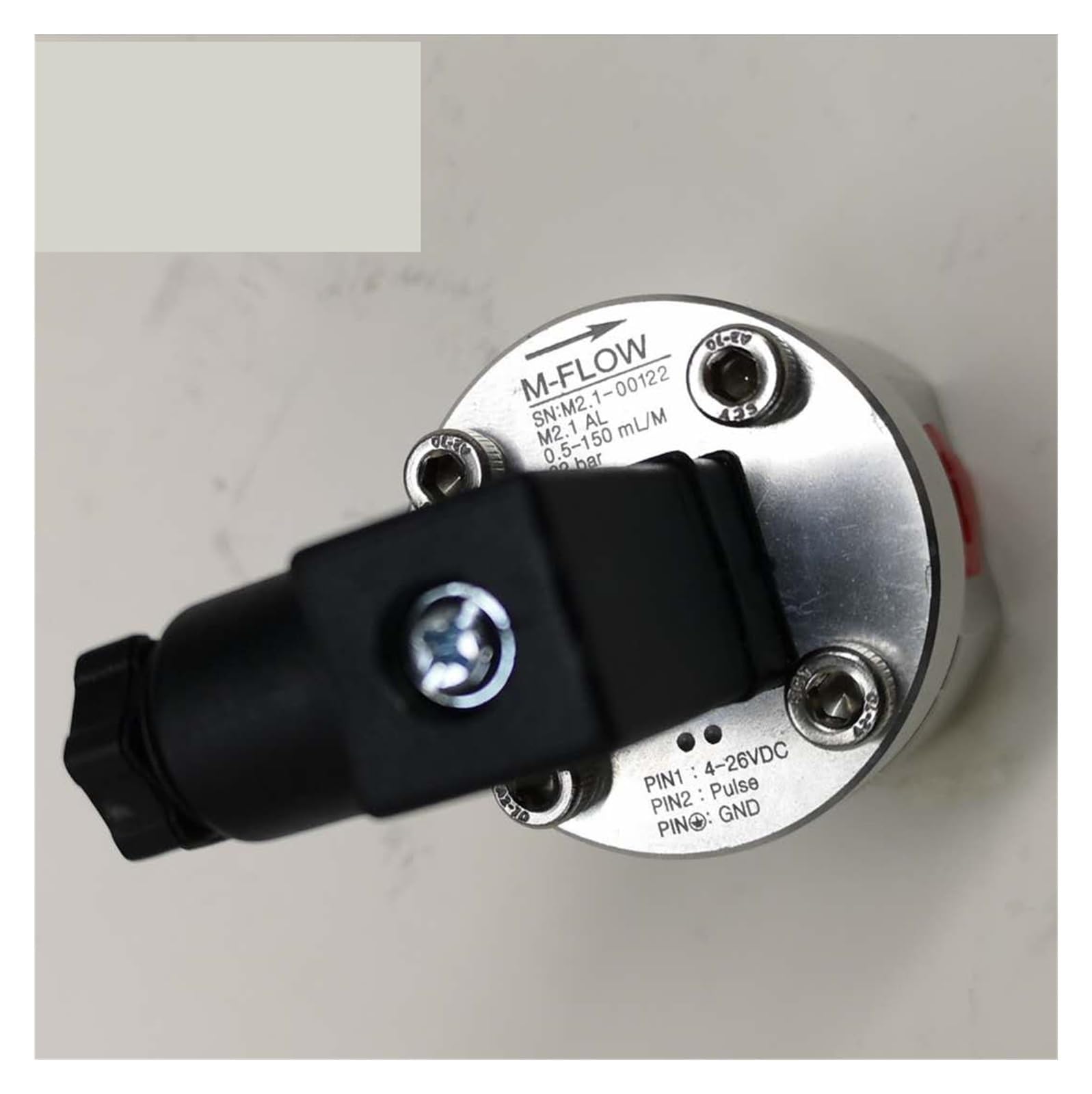 Medidor de agua, medidor de flujo de engranajes micro ovalados de alta precisión al 0,5 %, medición de flujo de agua y combustible de acero inoxidable de 30-6000 l/h (Cx M6)