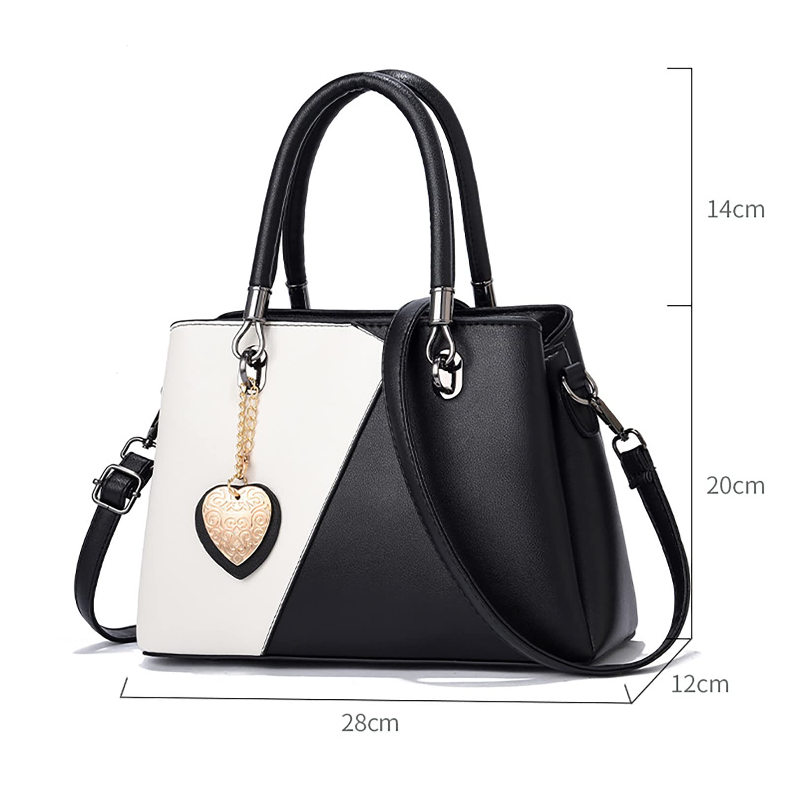Damskie torebki na zakupy ramię małe torby typu crossbody klasyczne podwójne zamek błyskawiczny listonoszki luźna torba dla kobiet
