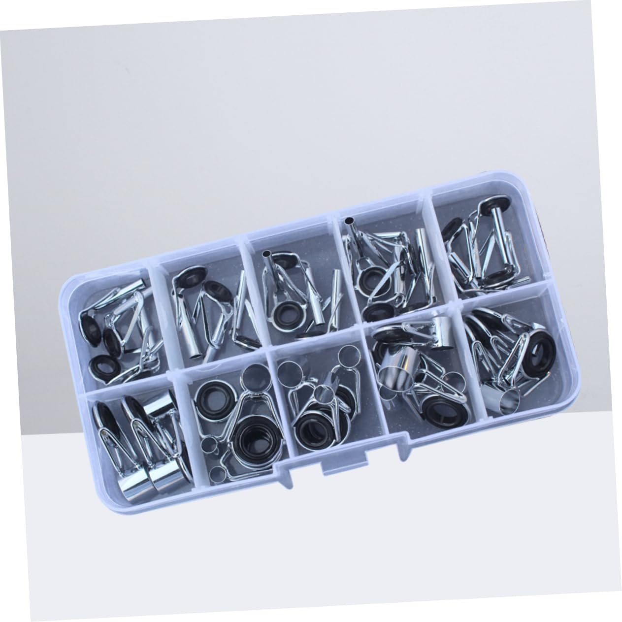 SUPVOX 3 Set Di Guide Per Canne Da Pesca Set Di Riparazione Kit Di Punte Per Canne Da 10 Misure 36 Pezzi*3