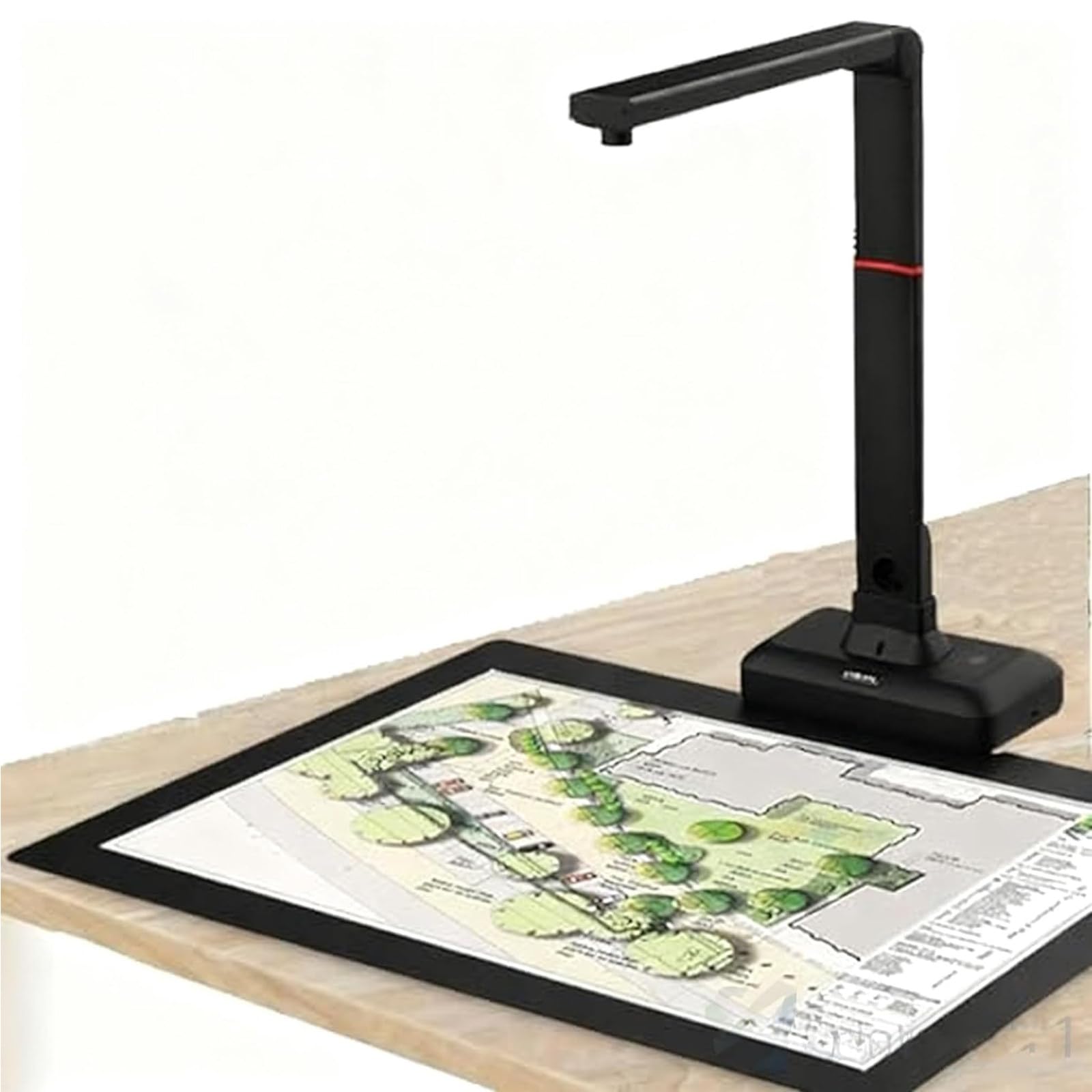 Scanner per Libri - Scanner Portatile Da 23 Mp Max A2. Ideale per Periodici, Libri, Documenti. Supporta A3/A4/A5, Schede. Ocr Multilingue, Mac/Windows