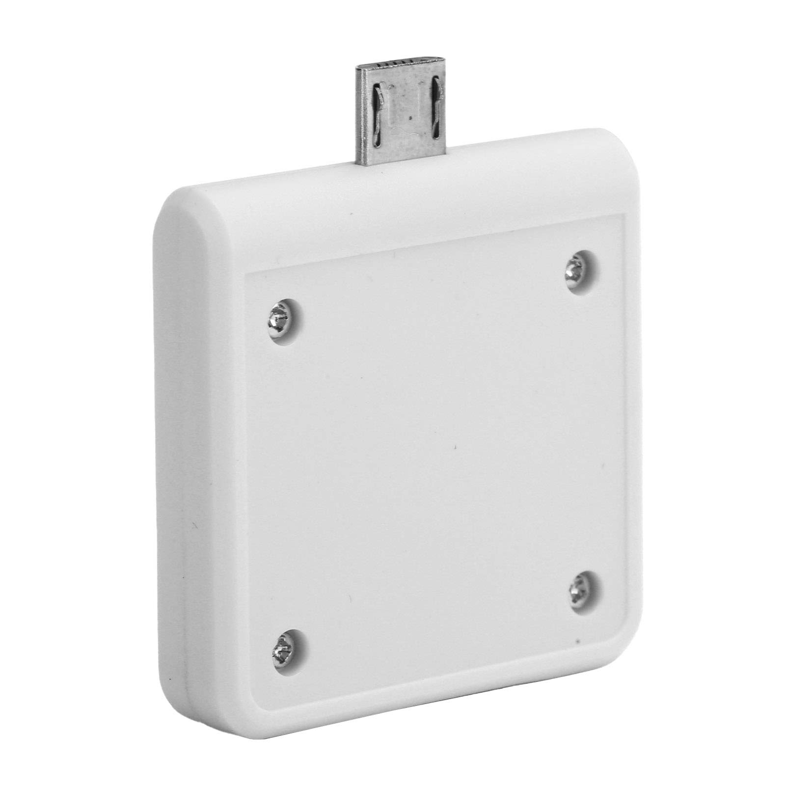 Czytnik USB, czytnik kart telefonicznych Zintegrowana stabilna prosta obsługa do przesyłania dokumentów(biały)
