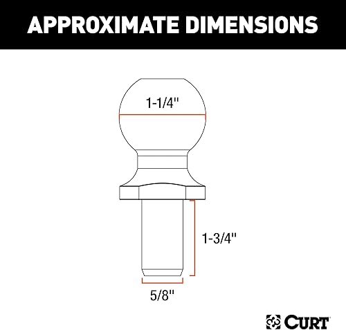 Miniatura 2 de CURT 40093 cojinete de control de oscilación, de repuesto.