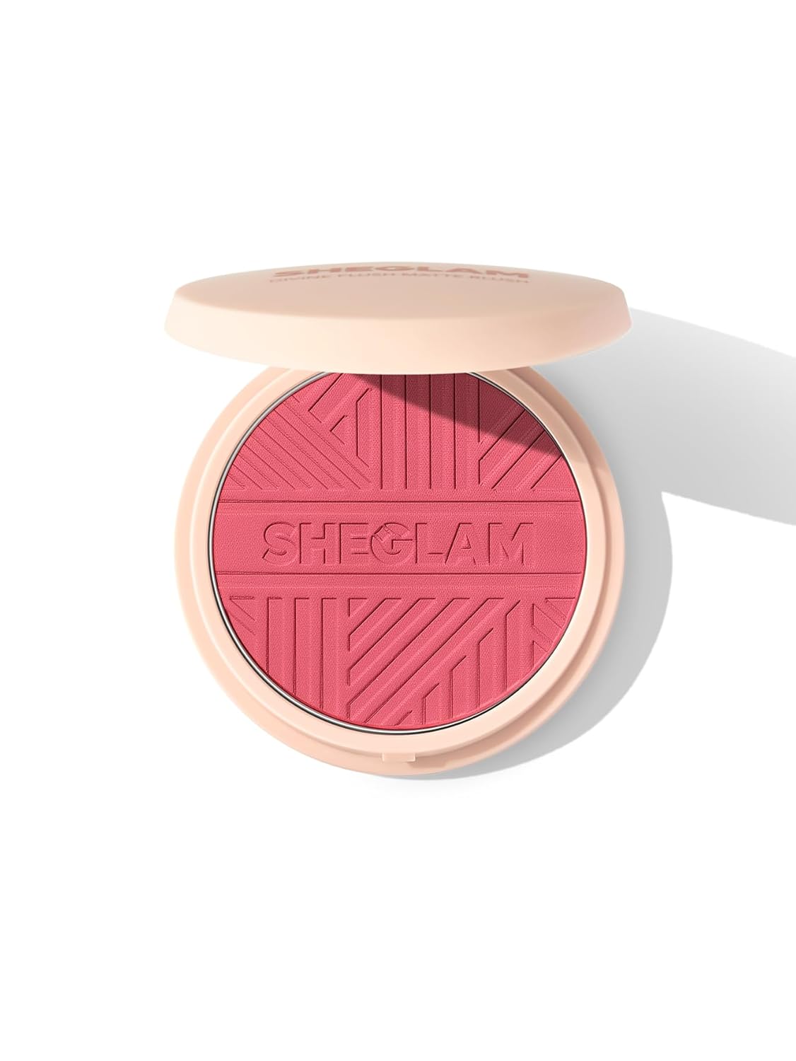 SHEGLAM Divine Flush Matte Blush Powder – Highly Pigmented, Non-Fading, Long Lasting Glowing Lightweight Natural Face Makeup