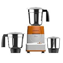 Crompton Greaves Diva DS51 Mixer Grinder with 3 Jars (500 Watts, White), medium