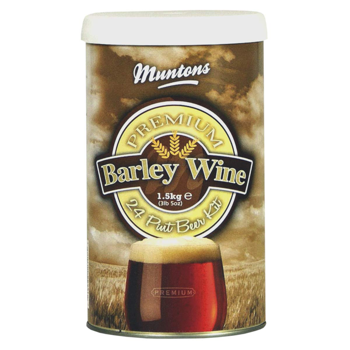 Home Brew Ingredients - Muntons Premium Barley Wine - 24 Pint Beer Kit