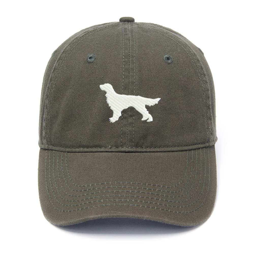 Men's Baseball Caps Irish Setter Embroidered Dad Hat Washed Cotton Hat