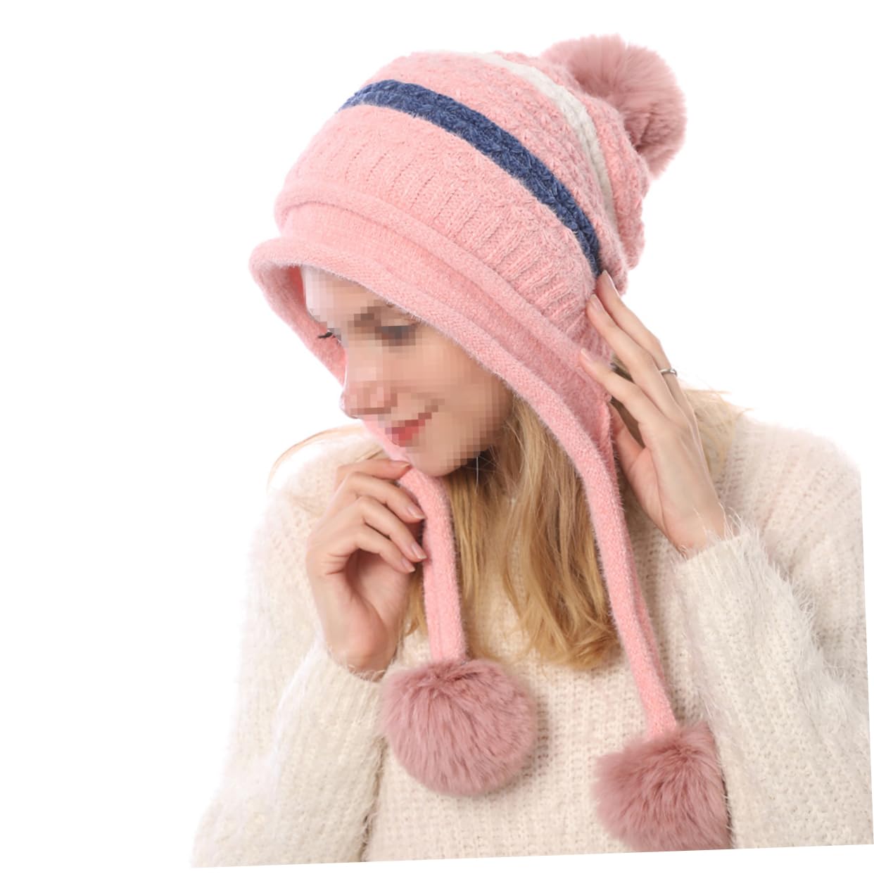 SHERCHPRY 2 Piezas Tocado Sombreros De Niños Orejeras para Niños Gorros De para Gorra para Hombres Cálido Gorro De Esquí Sombrero De Niñas Pequeñas De Las Mujeres Sombrero Cálido Invierno