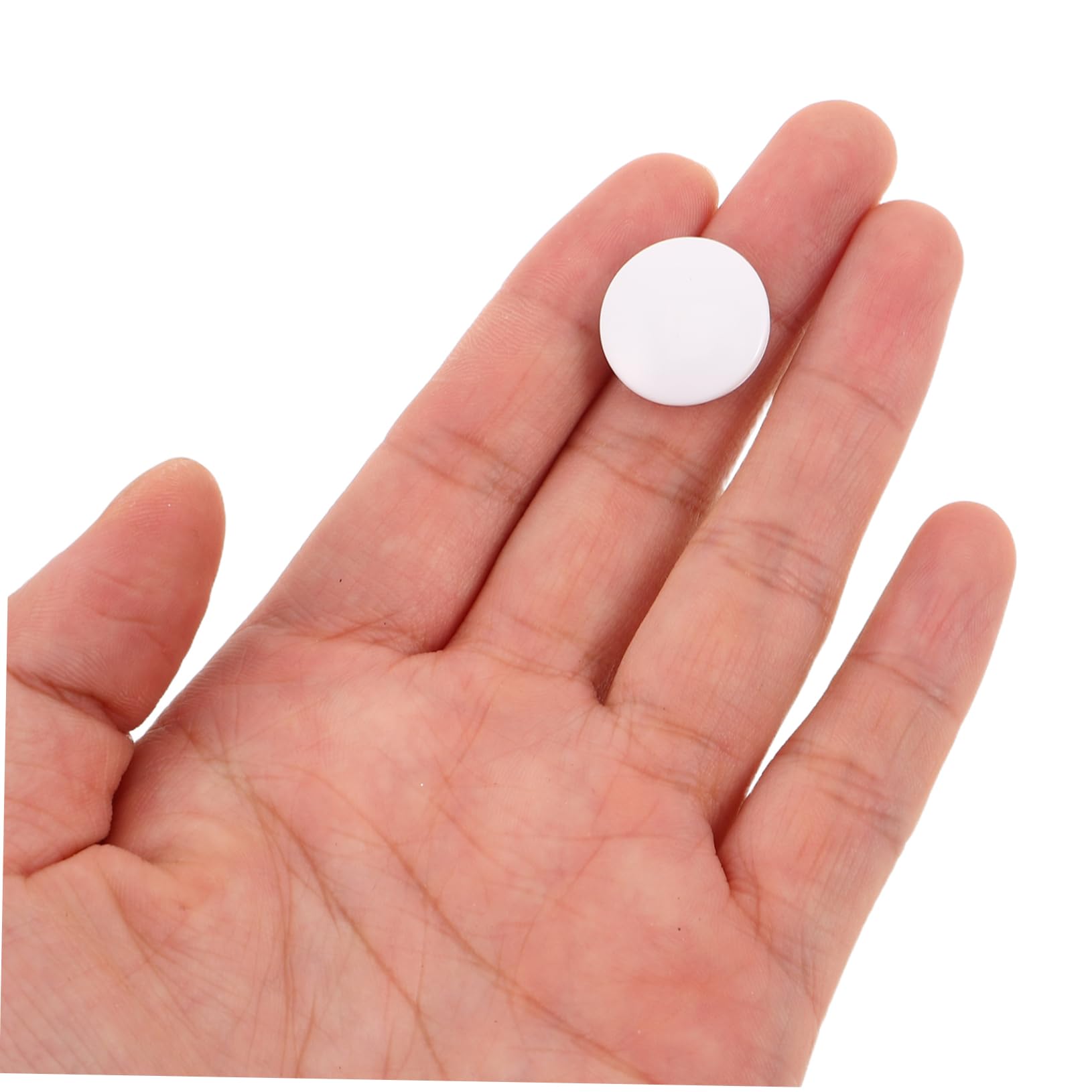GALPADA Fermagli Magnetici per Pettorali da Gara 4 Paia Bianco Chiusura Magnetica Resistente e Leggera per Maratona Corsa Trail Running Accessori Sportivi per Corridori