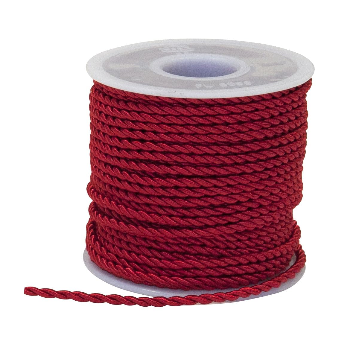 SOUTACHE cotone e viscosa piattina dura 3mm RED