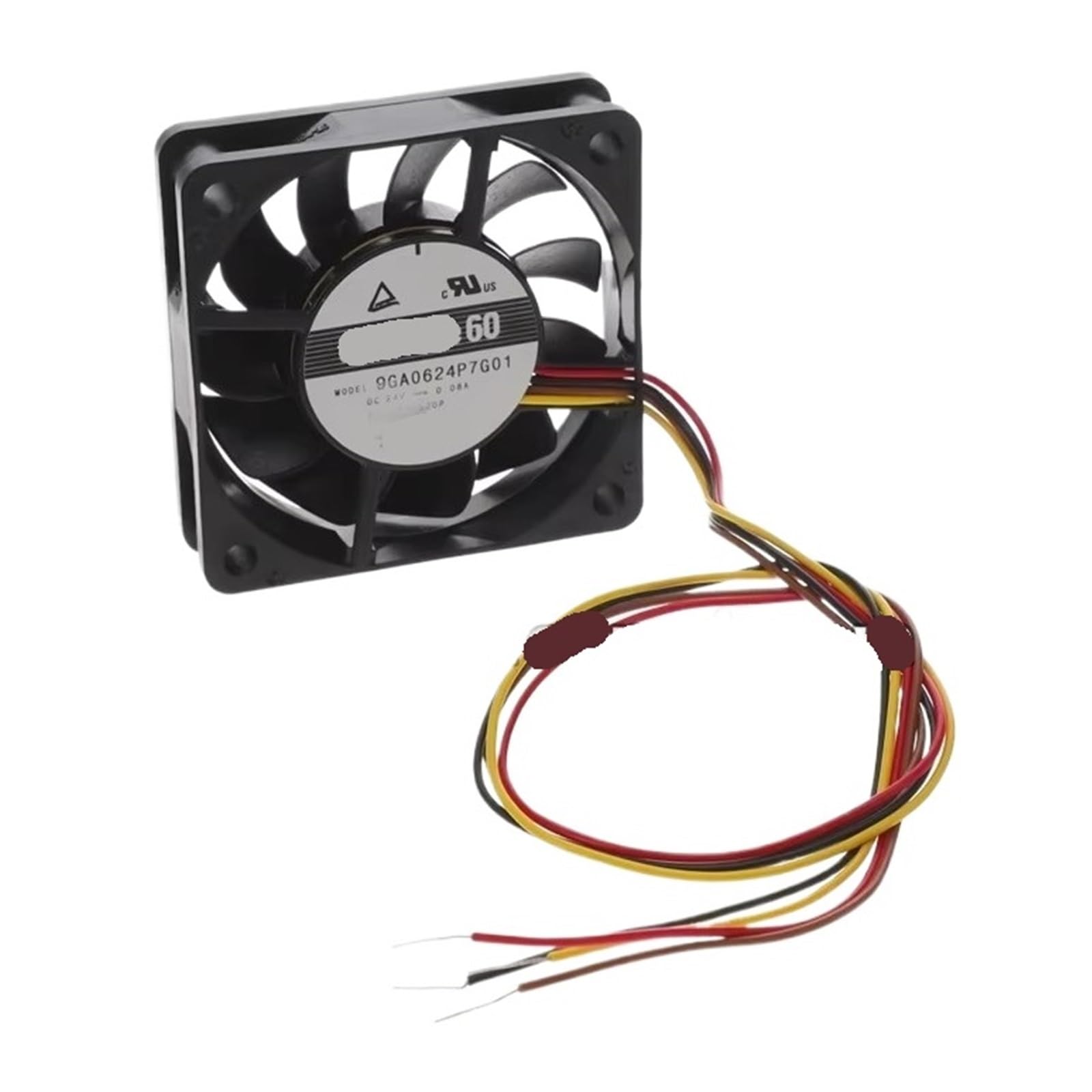 Lzikkgki One Color 9Ga0624p7g01 24Vdc Fan 60X60x15mm 1.92W 4Wire 5900Rpm