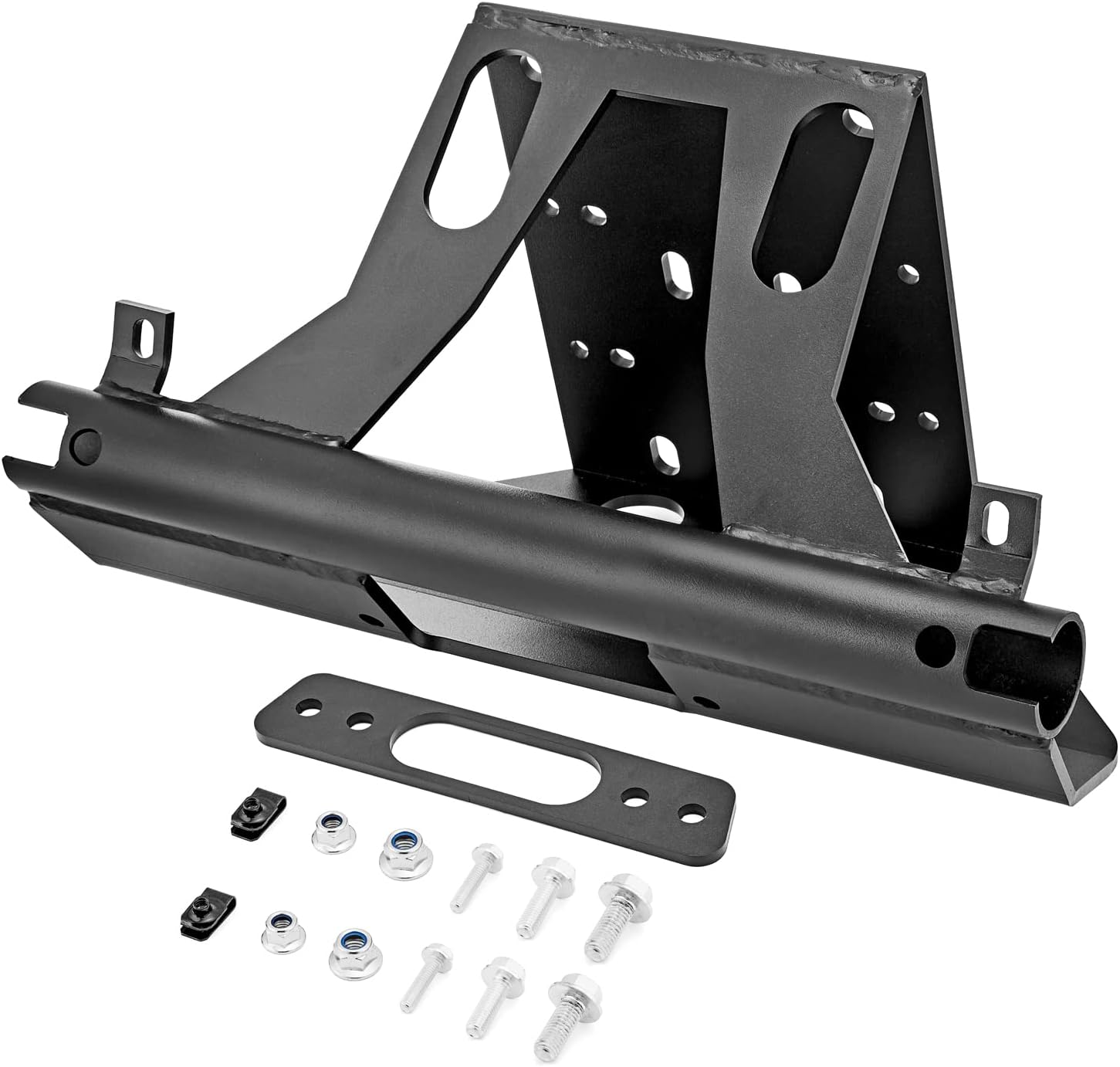 WeiSen Winch Mounting Plate Bracket Kit Compatible with Can-Am Maverick X3/ MAX 2017-2025