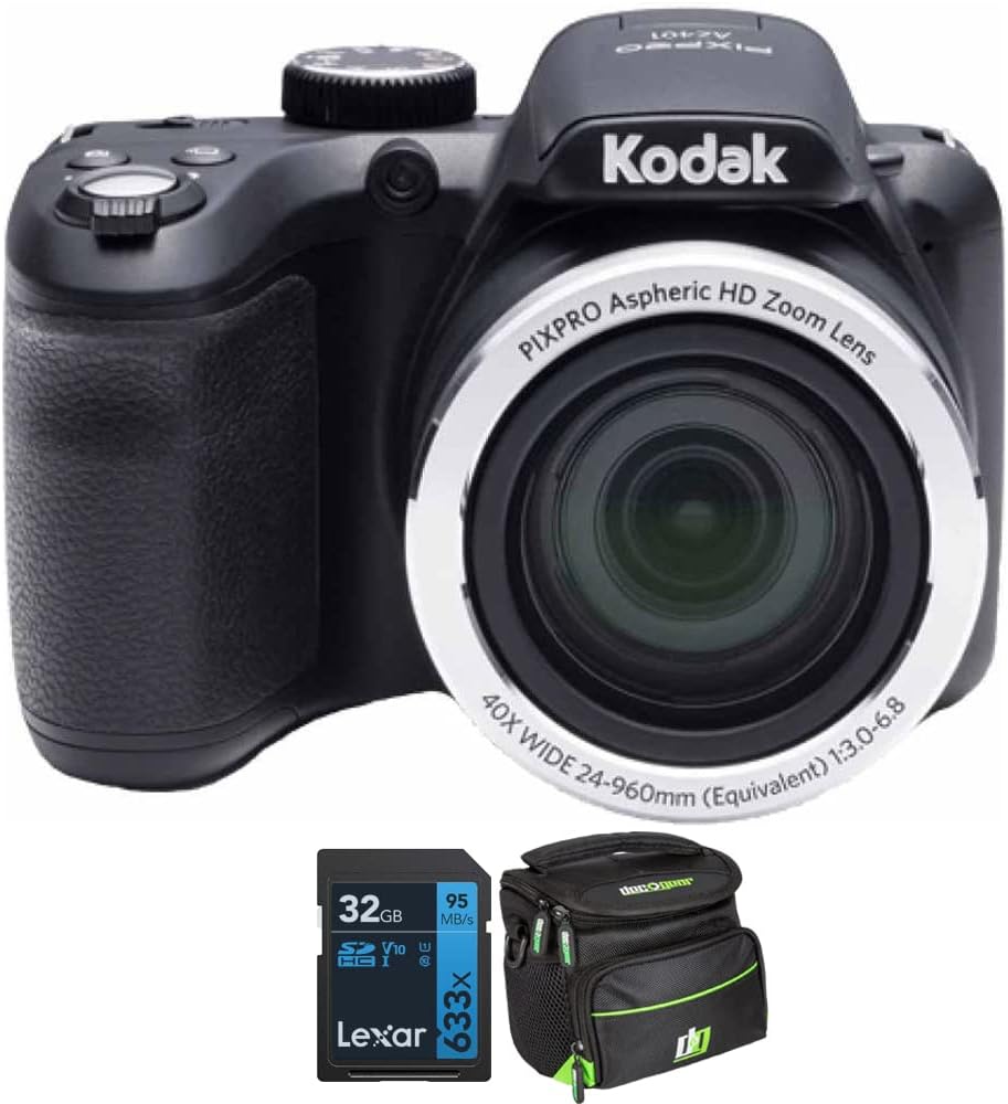 Kodak PIXPRO AZ401 16MP Digital Camera 3" LCD (Black