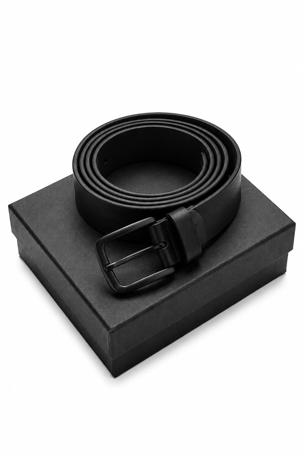 Premium Men’s Leather Belt for Formal & Casual Wear with Metal Buckle | Fit on up to 40 inches waist size-picture-49