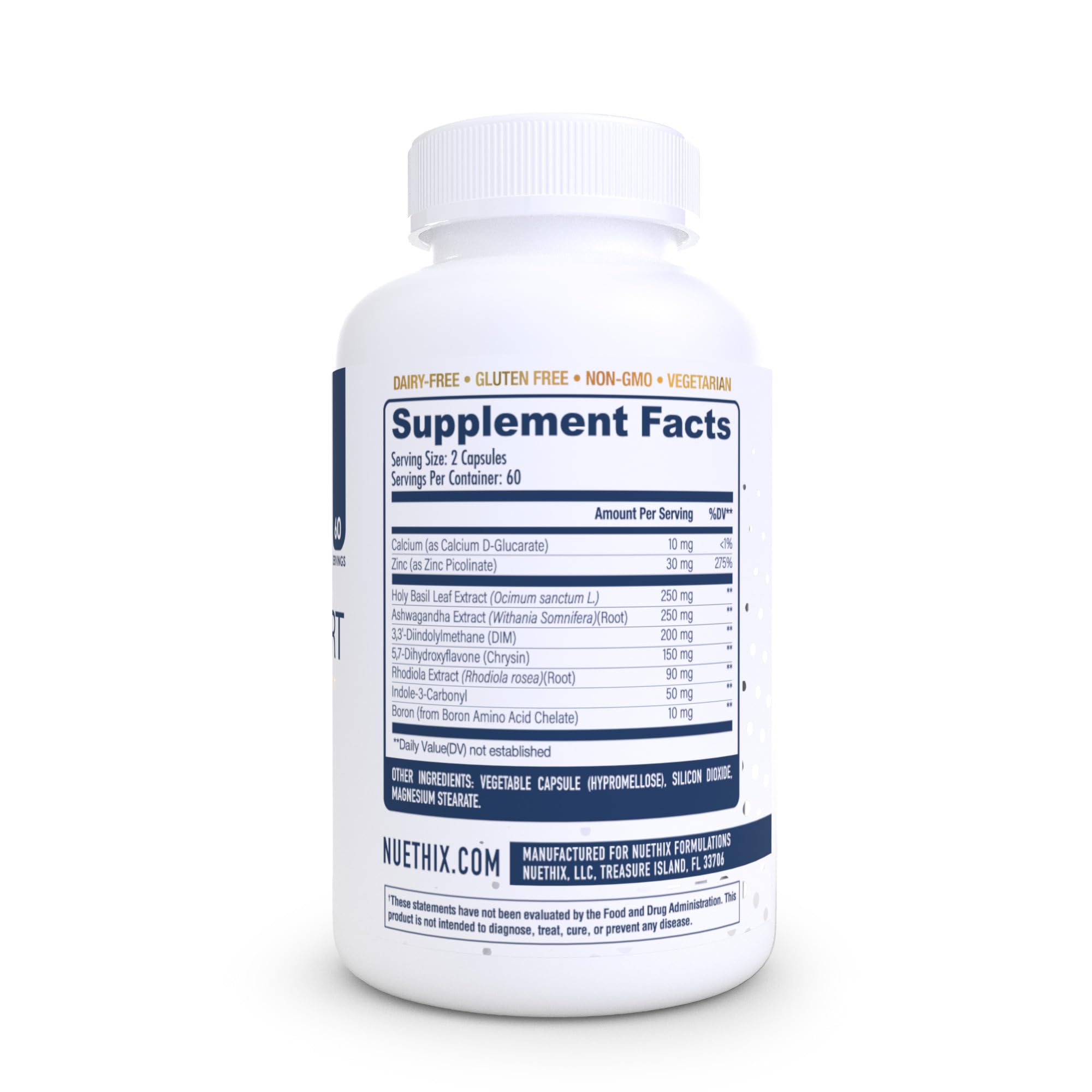 NuEthix Formulations Estro-Cort Anti-Estrogen Nutritional Support Dietary Supplement, 120 Capsules — Amazon image 7