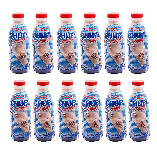 Chufi Horchata de chufa de Valencia botella 1 litro [Pack de 12]