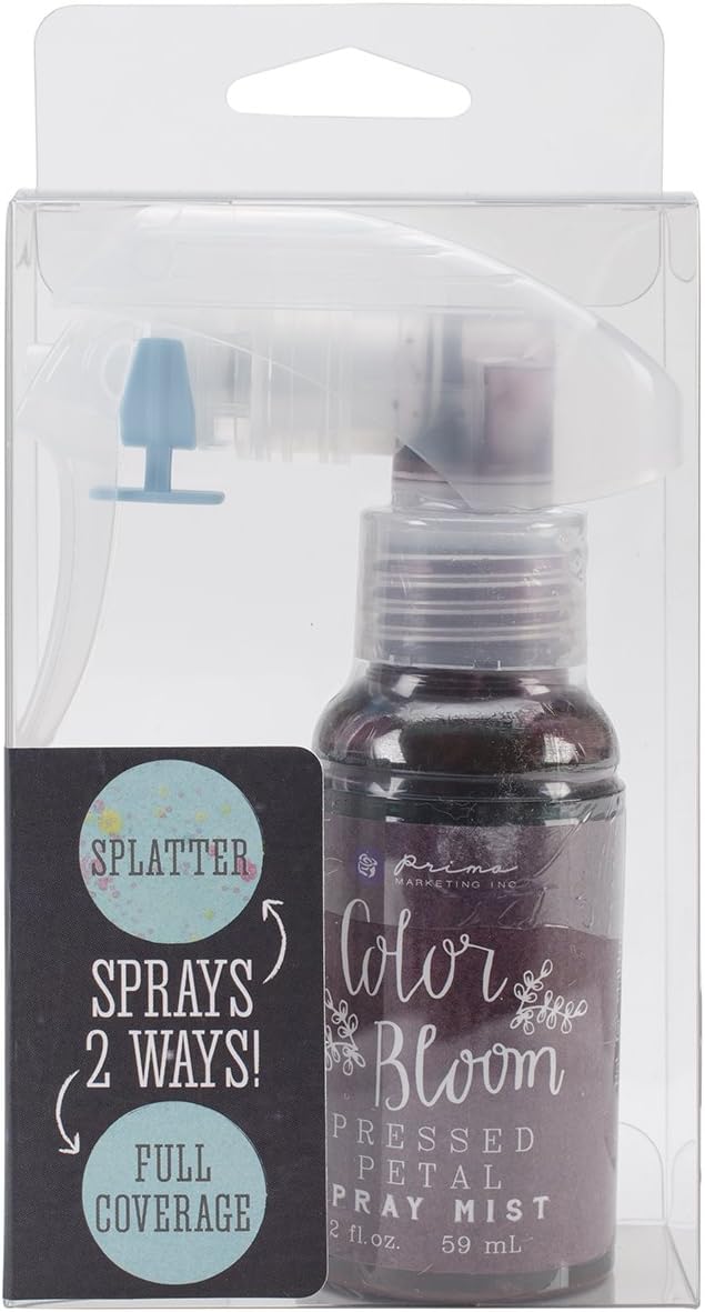 Prima Marketing CBS-3881 Color Bloom Spray Bottle, 2-Ounce, Sultry Shimmer Pressed Petal