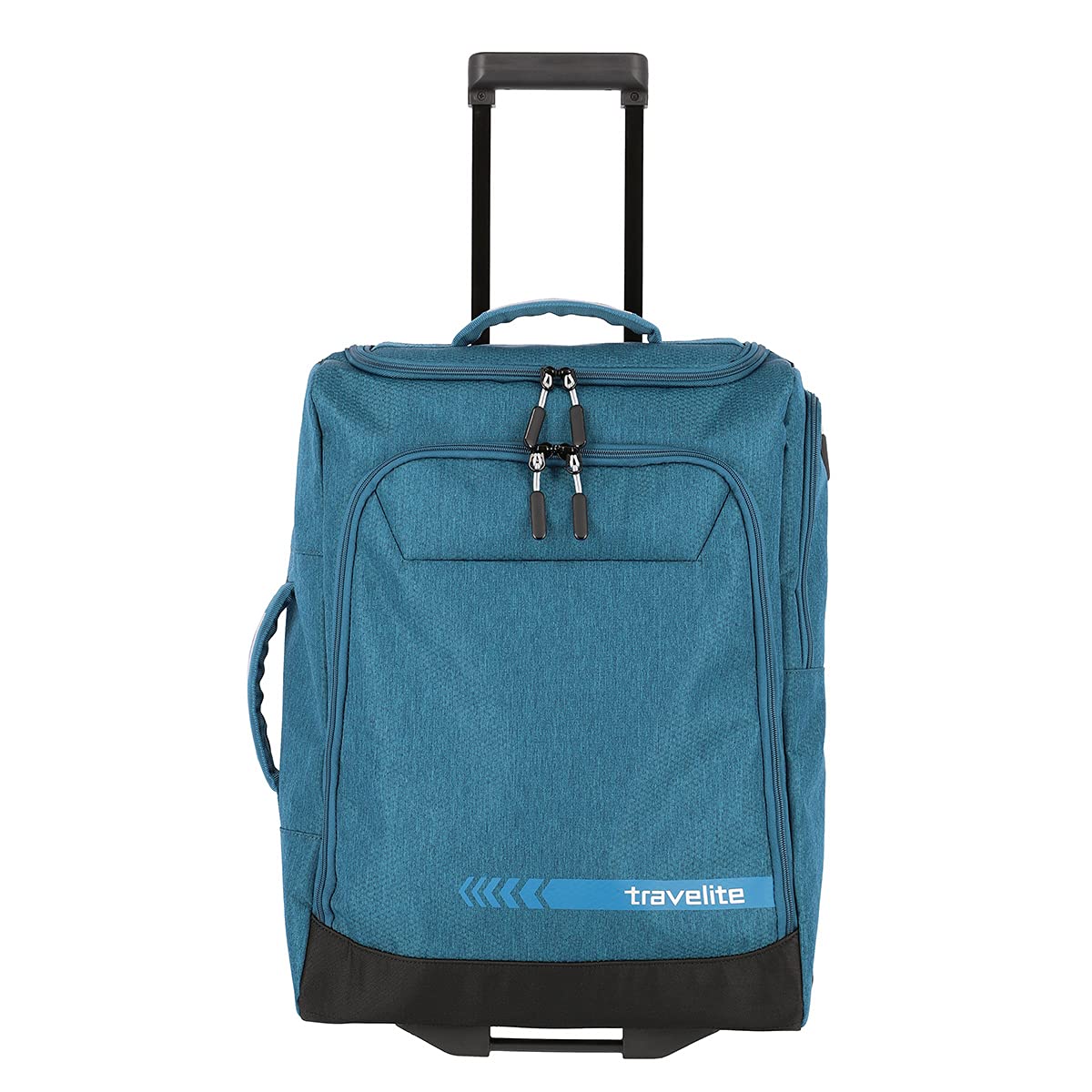 travelite Bolsa de Viaje Trolley con Ruedas pequeña, práctica Funda de Equipaje de Mano para Vacaciones y Deportes, 55 cm, 44 litros