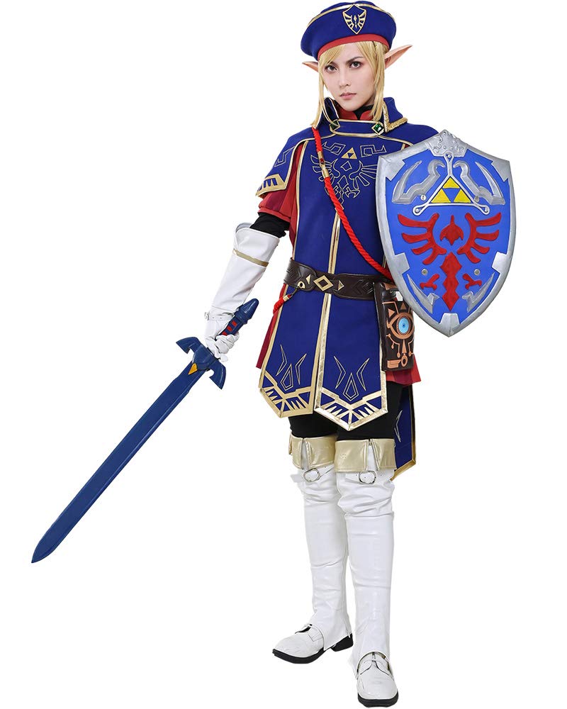 Buy miccostumes Men's Royal Guard Uniform Link Cosplay Costume Outfit