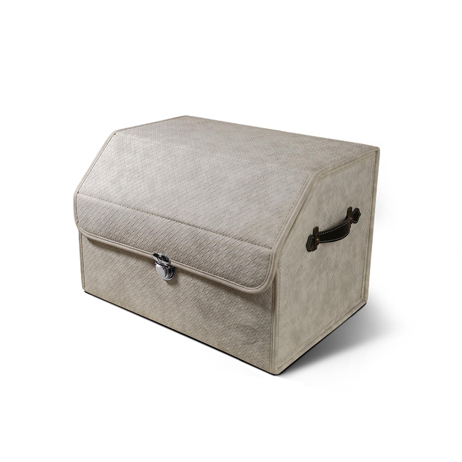 Dfrywdgsey White Trunk Organizer For Suv And Storage(White)