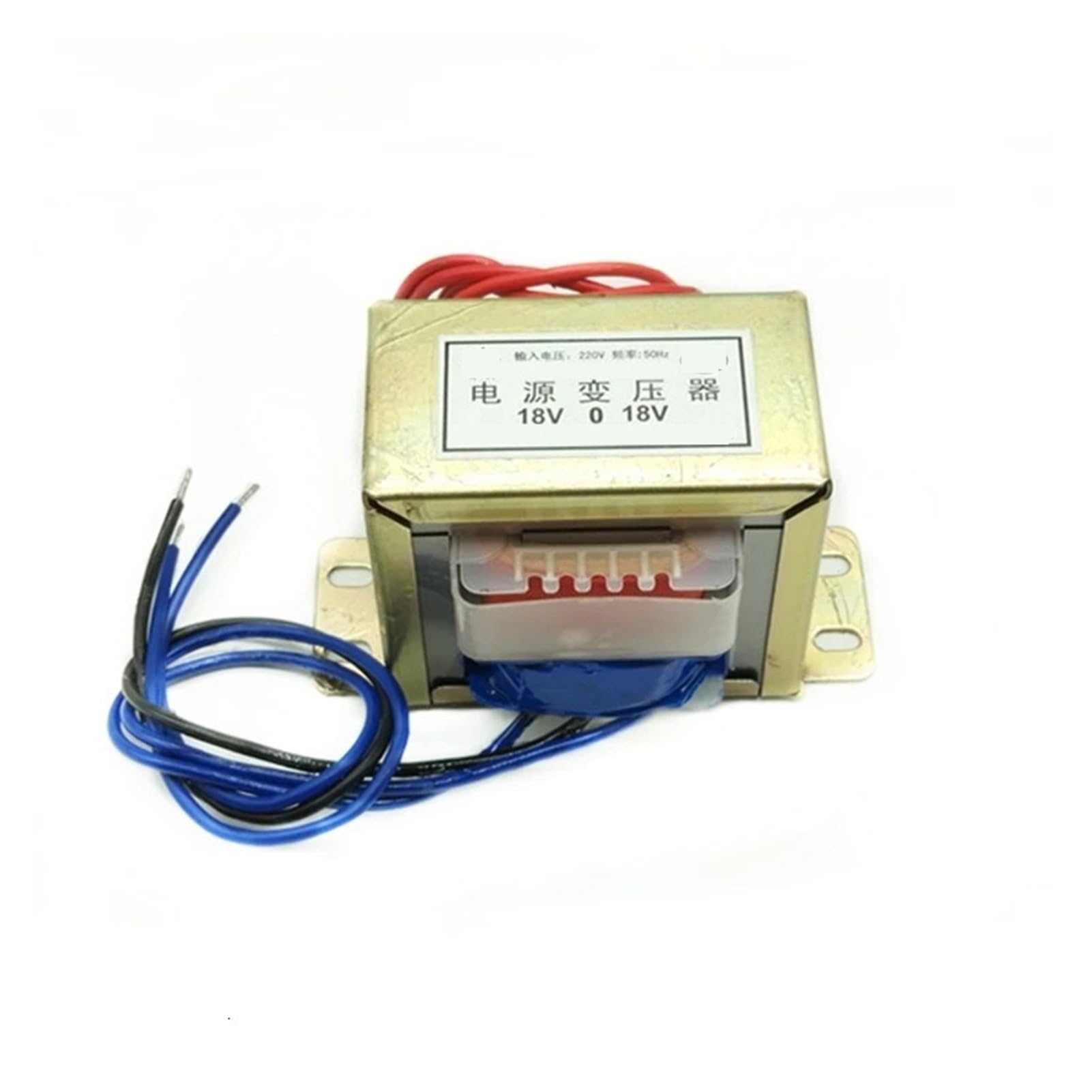 VARNOK Ei transformator mocy 80 W, cewka, transformator audio EI76 DB-80VA 220 V 380 V do AC pojedynczy/podwójny 6 V 9 V 12 V 18 V 24 V 30 V 36 V 110 V transformator (220 V podwójny, AC36V)