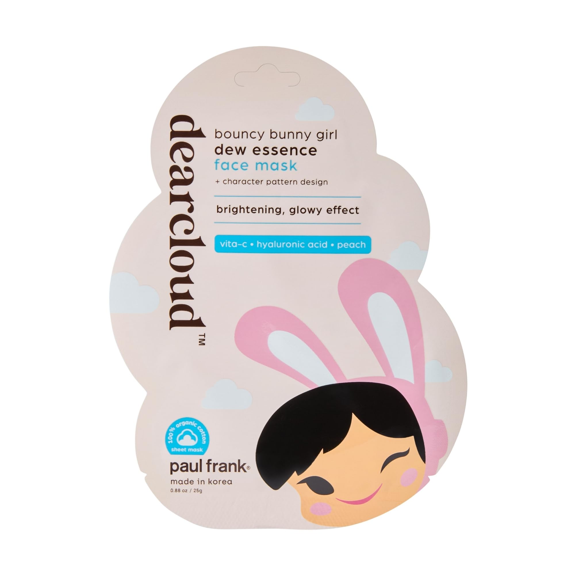Amazon.com : Paul Frank Korean Sheet Mask – Niacinamide & Squalane