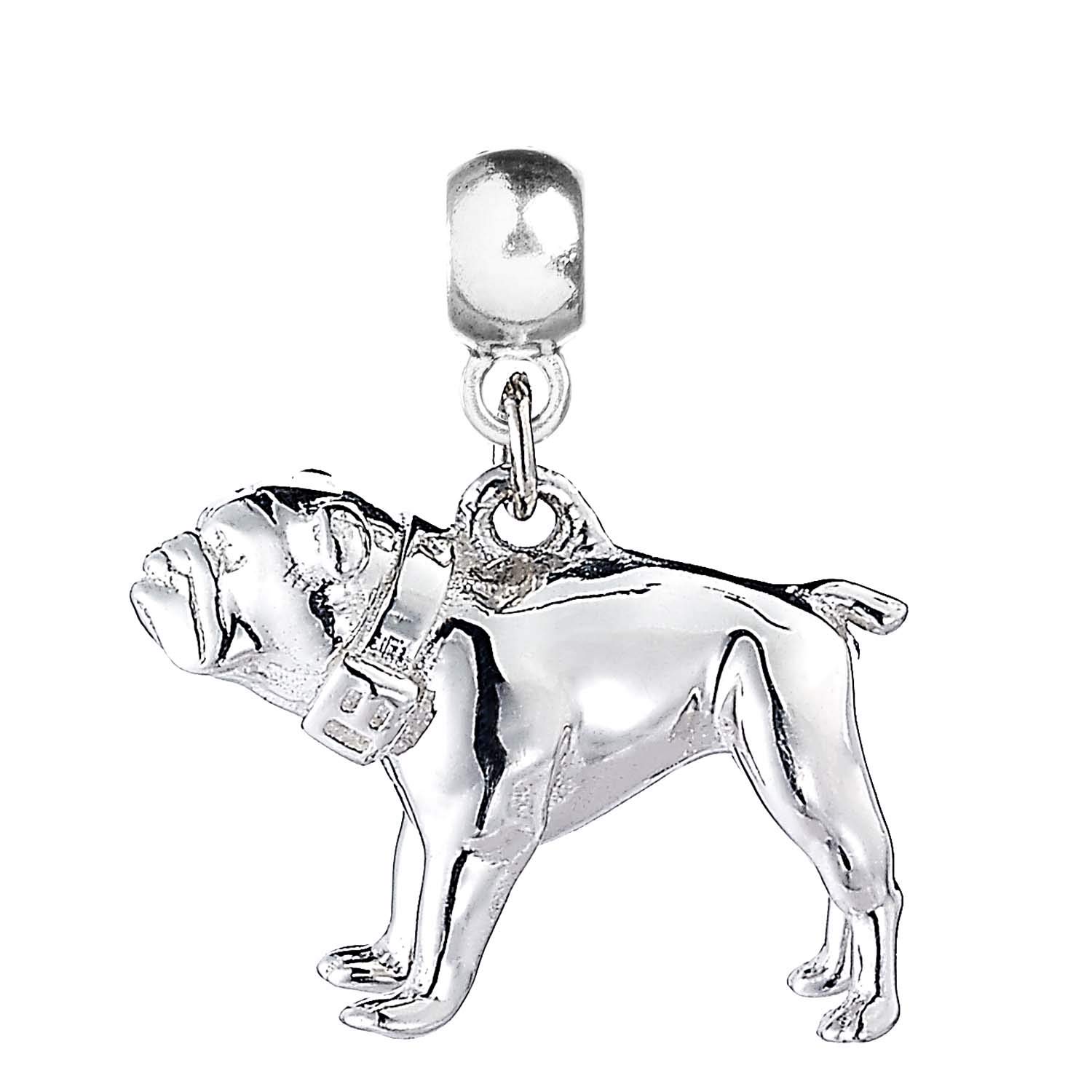 Abalorio Bulldog Inglés Slider con Ajuste Universal de Plata 925 7