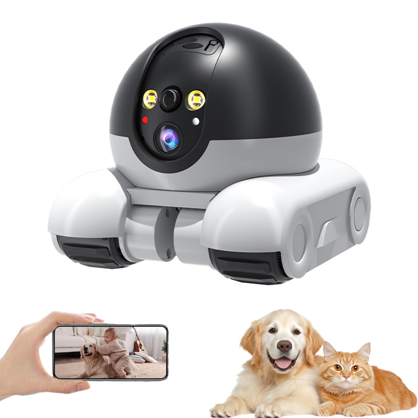 Pet Camera Robot Blinky Bot Camera 360u00b0 View Blinkybot Robot