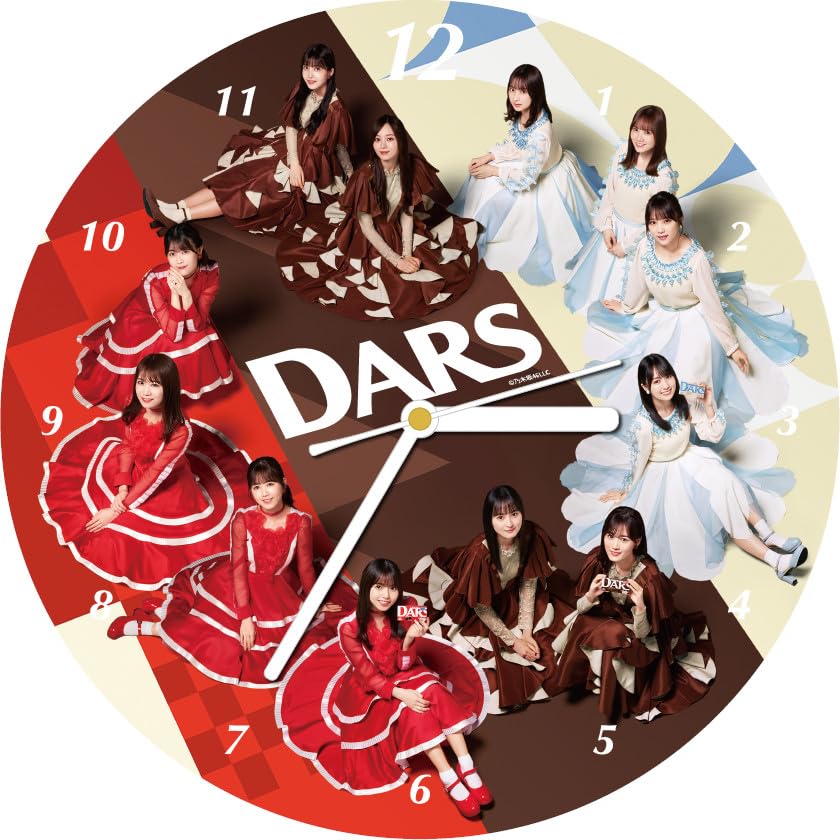 乃木坂46 DARSアクリル壁掛け時計 Amazon.co.jp: DARS×乃木坂46のしわざ アクリル壁掛け時計 : ホーム