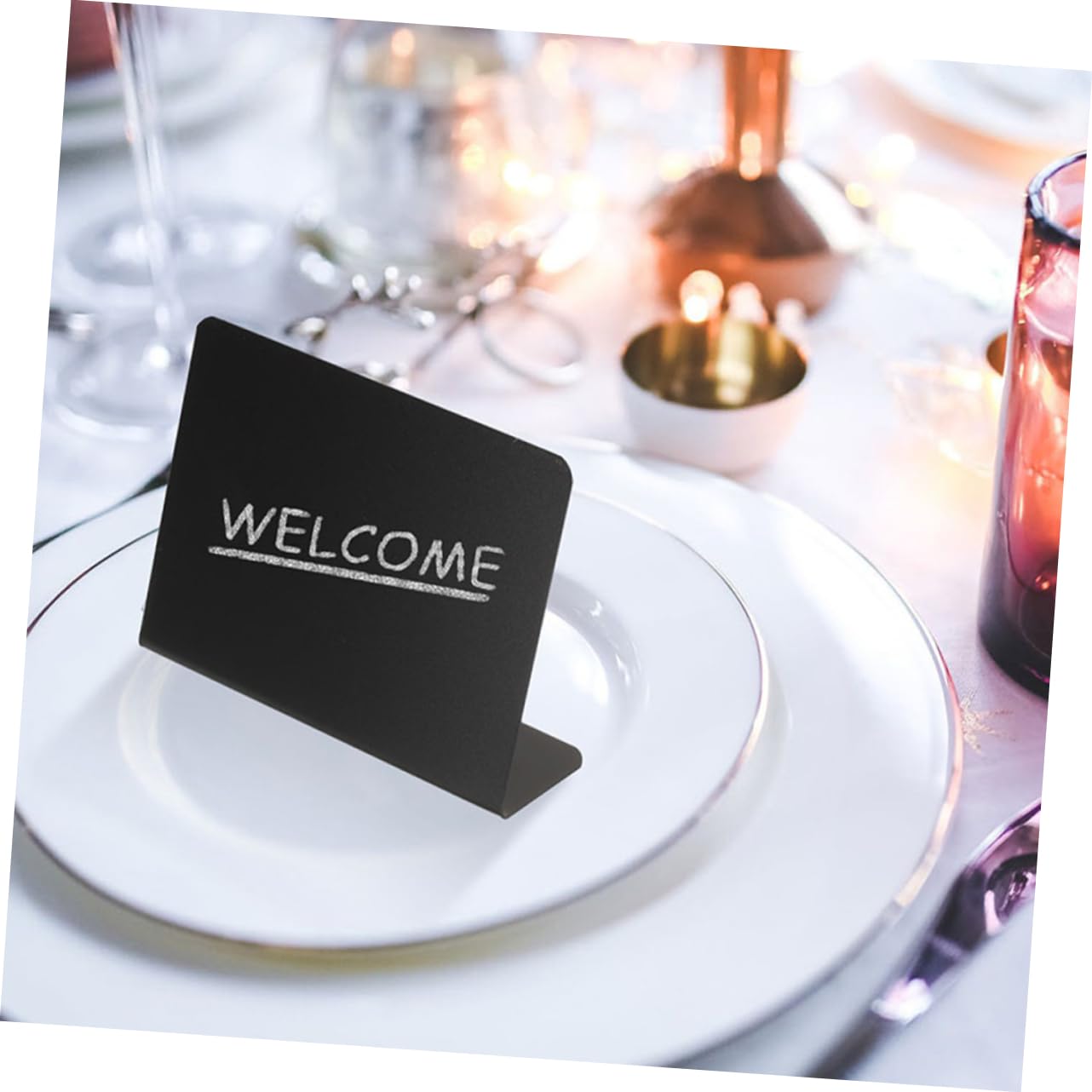 NUOBESTY 36stücke Mini Kreidetafeln Multifunktionale Form Und Nachrichtenschilder Für Hochzeiten Partys Und Dekoration Wiederverwendbare Leicht Zu Reinigende Tafel Mit Ständern